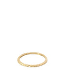 14k Yellow Gold Rope Band 1.7 mm